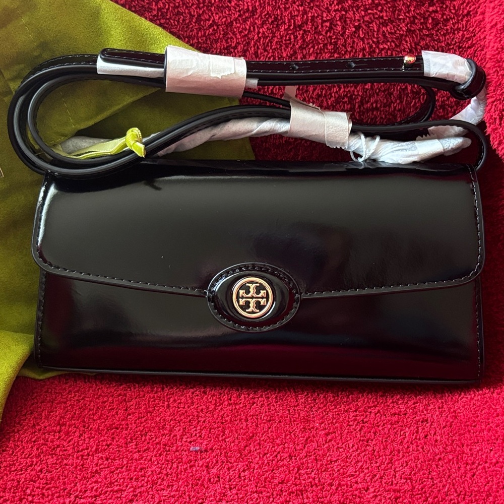 Tory Burch Mini Robinson Spazzolato Crossbody
